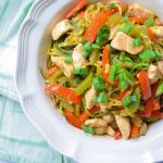 zucchini chicken lo mein