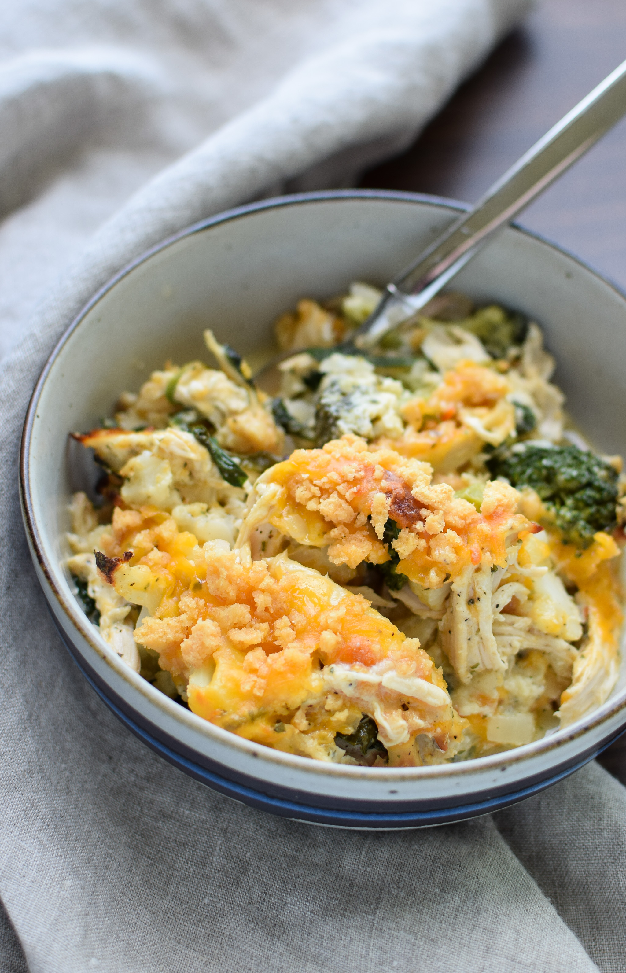 Veggie Loaded Rotisserie Chicken Casserole - Project Meal Plan