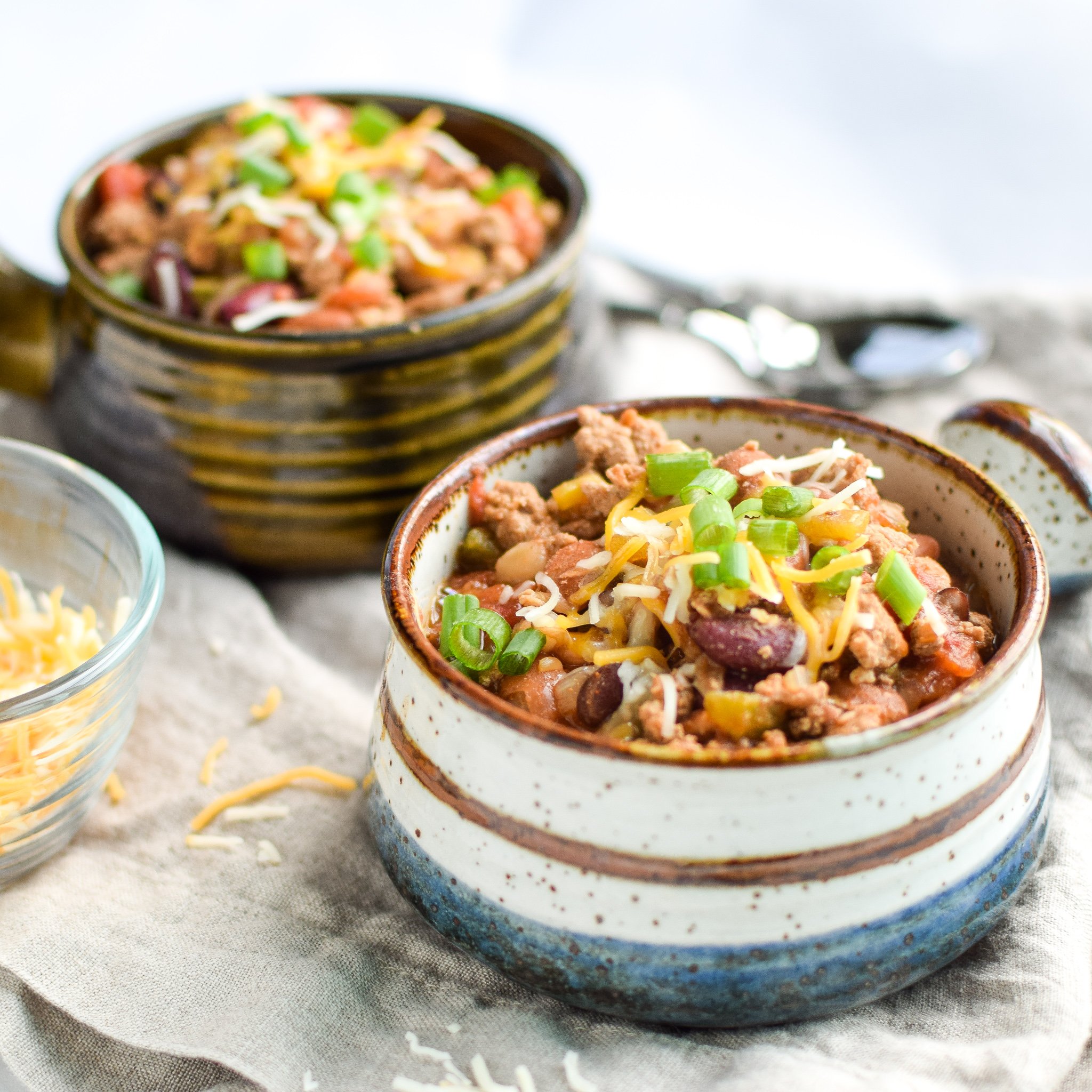 Easy Slow Cooker Bean Turkey Chili Project Meal Plan