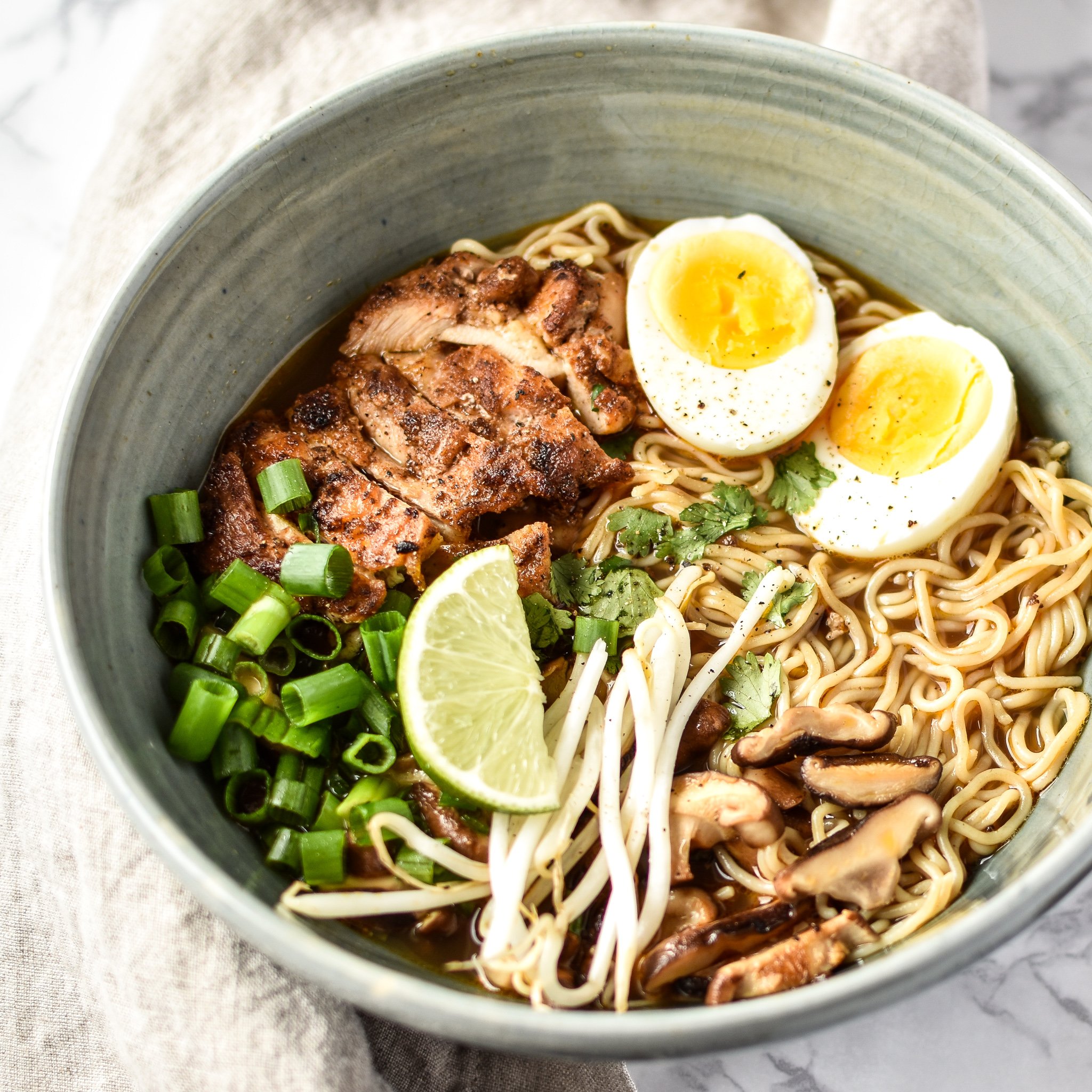 Simple Shiitake Mushroom Chicken Ramen Project Meal Plan