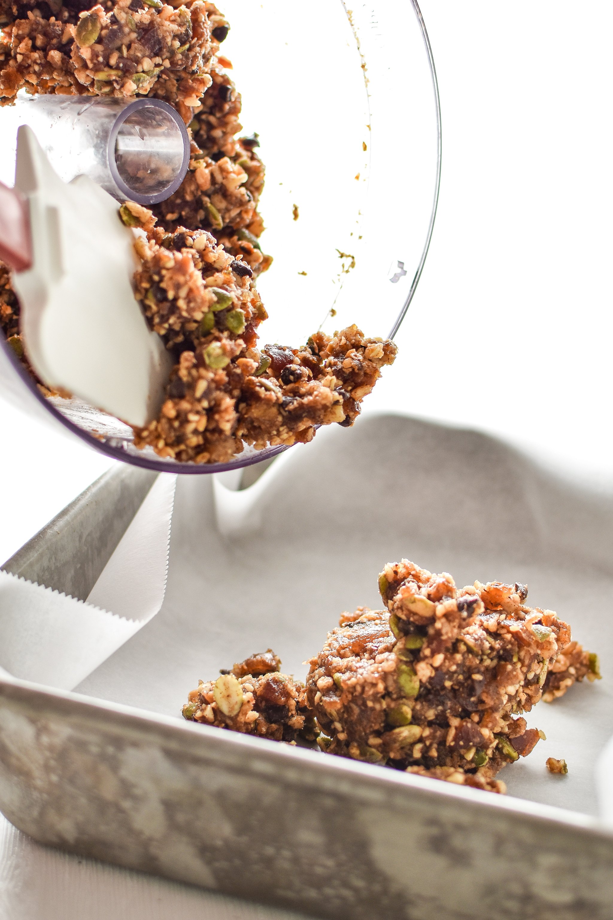 NoBake Pumpkin Spice Date Nut Bars Project Meal Plan