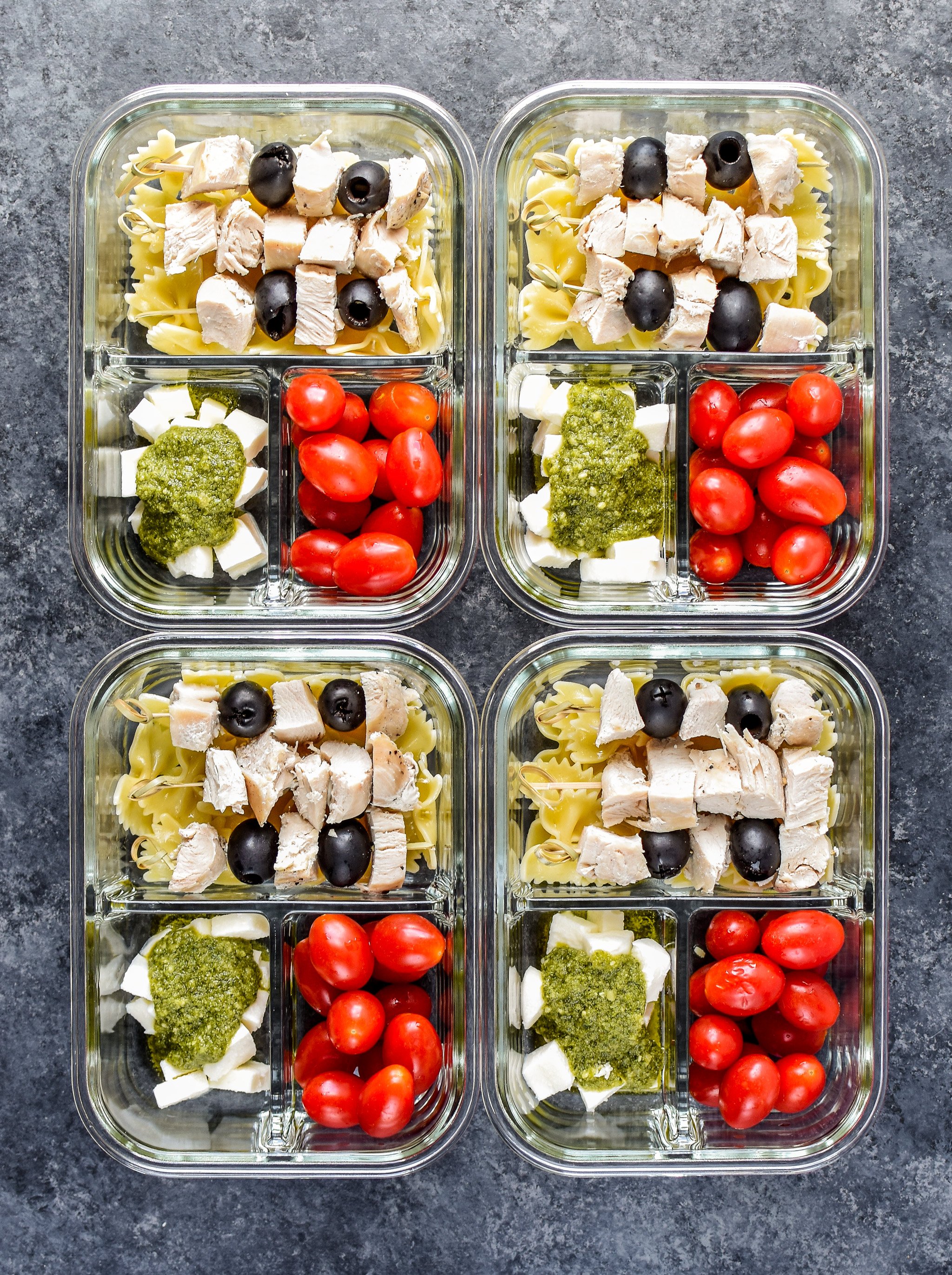 DIY Chicken Pesto Pasta Skewers Meal Prep Project Meal Plan