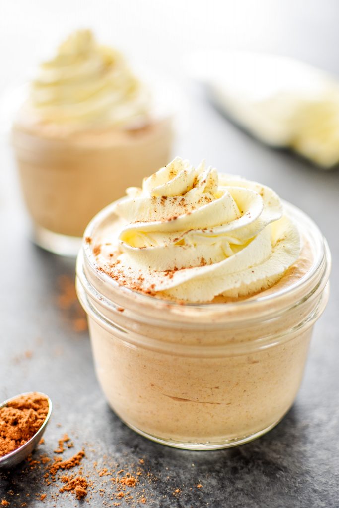 Pumpkin Spice Whipped Greek Yogurt - Project Meal Plan