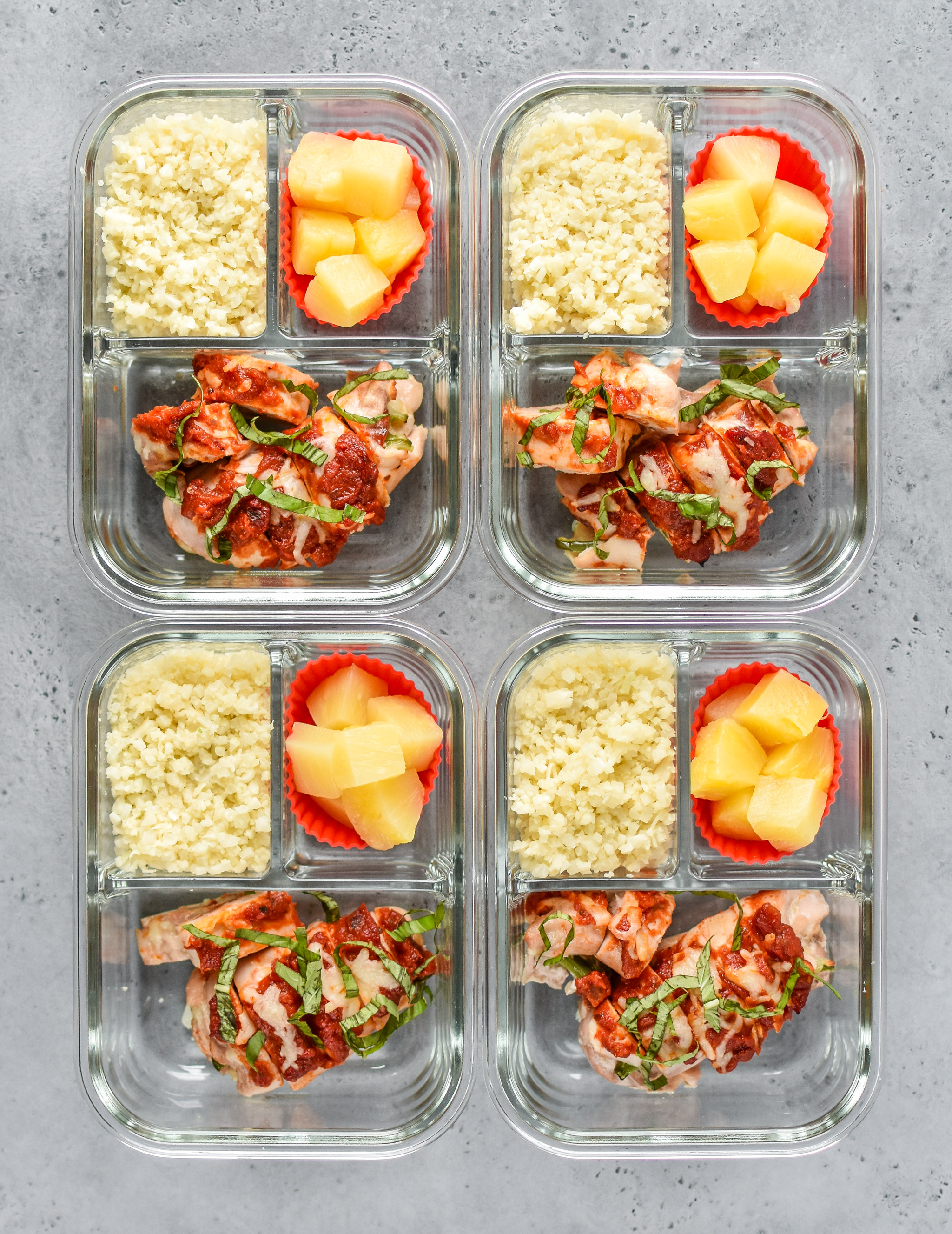 Pizza Chicken Roll Ups Meal Prep - Project Meal Plan