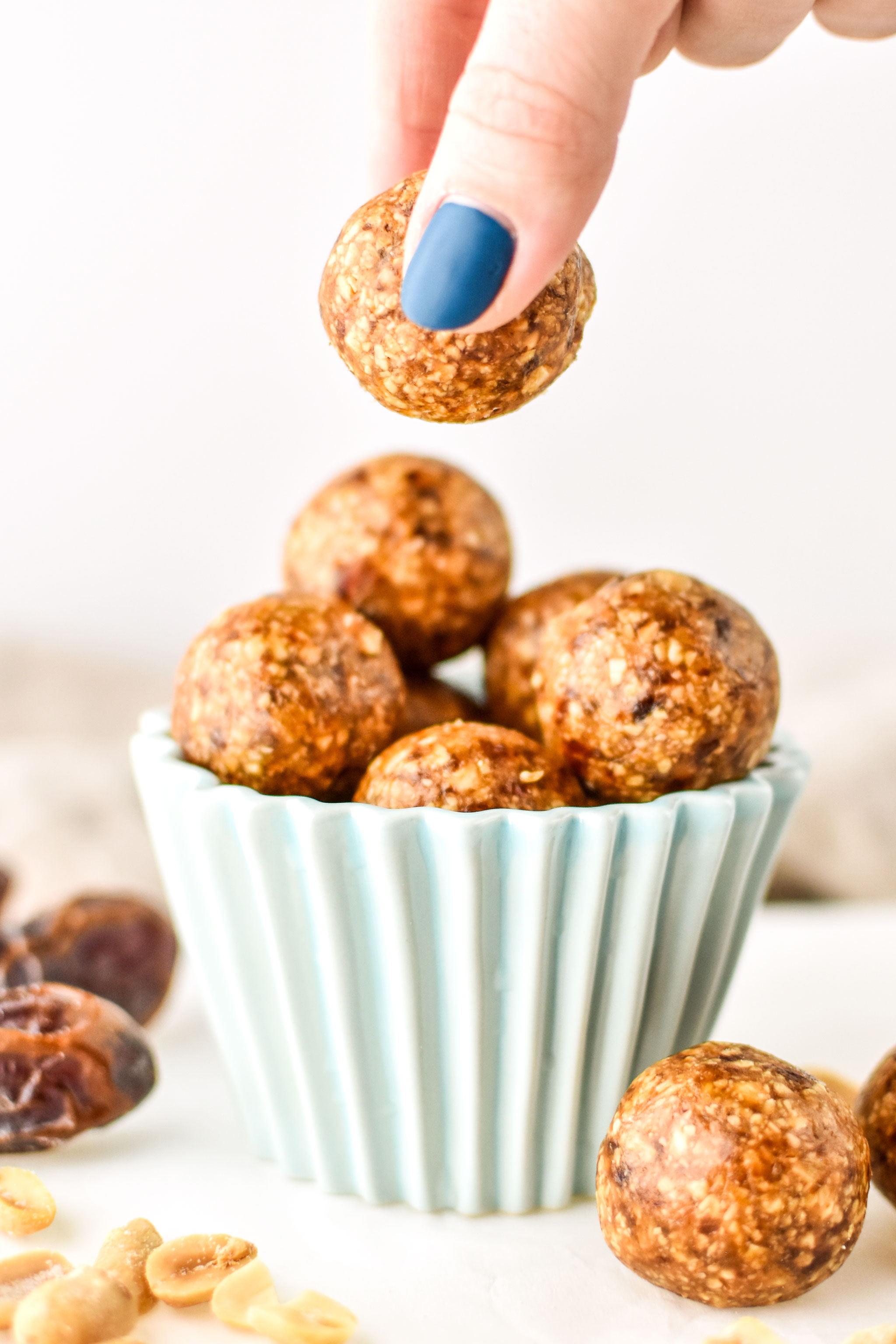 2 Ingredient Peanut Butter Cookie Balls - Project Meal Plan