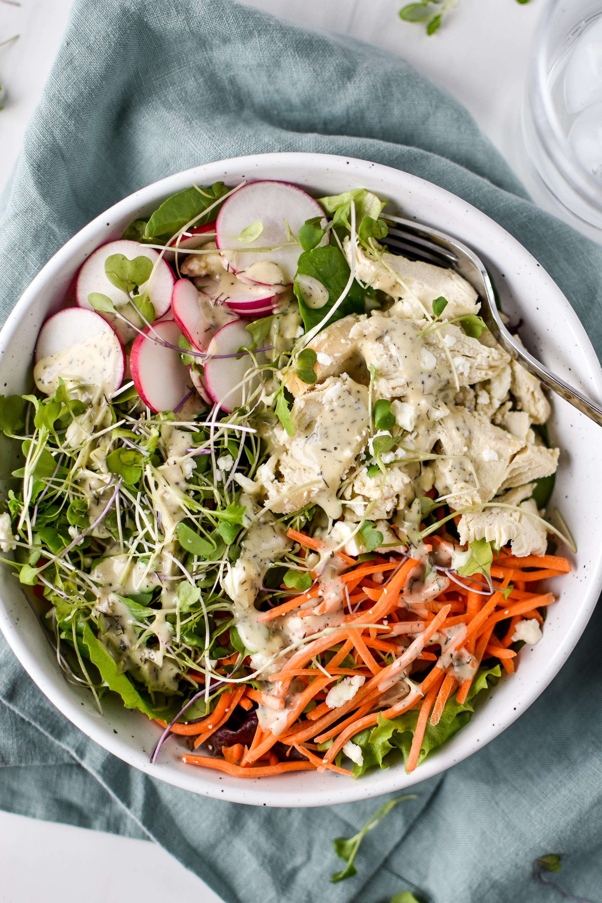 Simple Spring Mix Lunch Salad Project Meal Plan